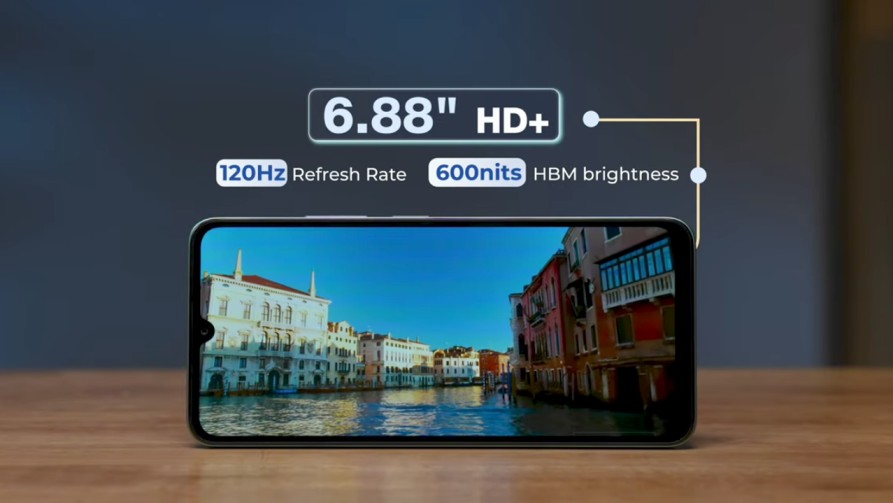 Poco C75 5G display