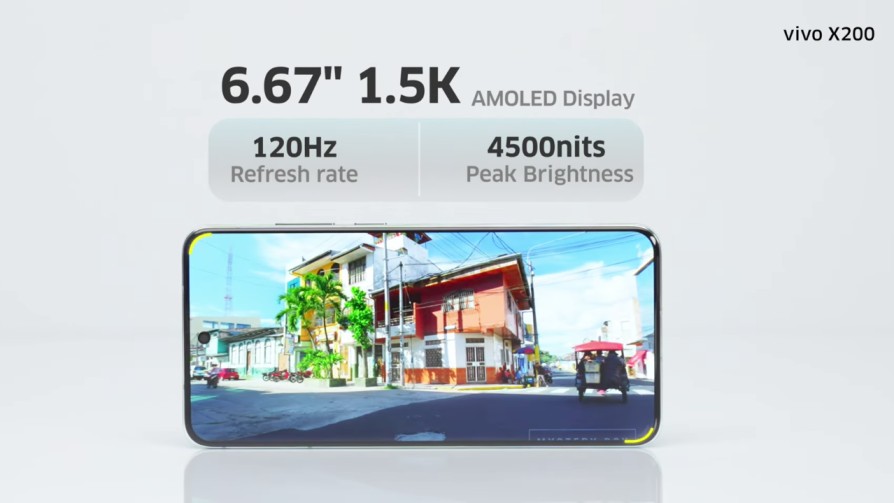 vivo x200 display
