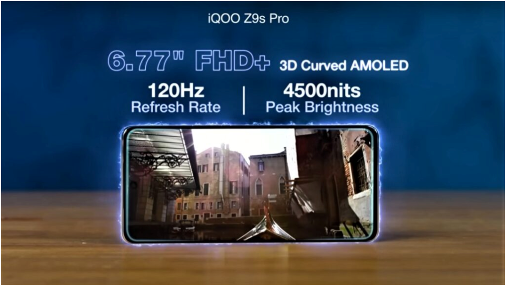 iQOO Z9s Pro display
