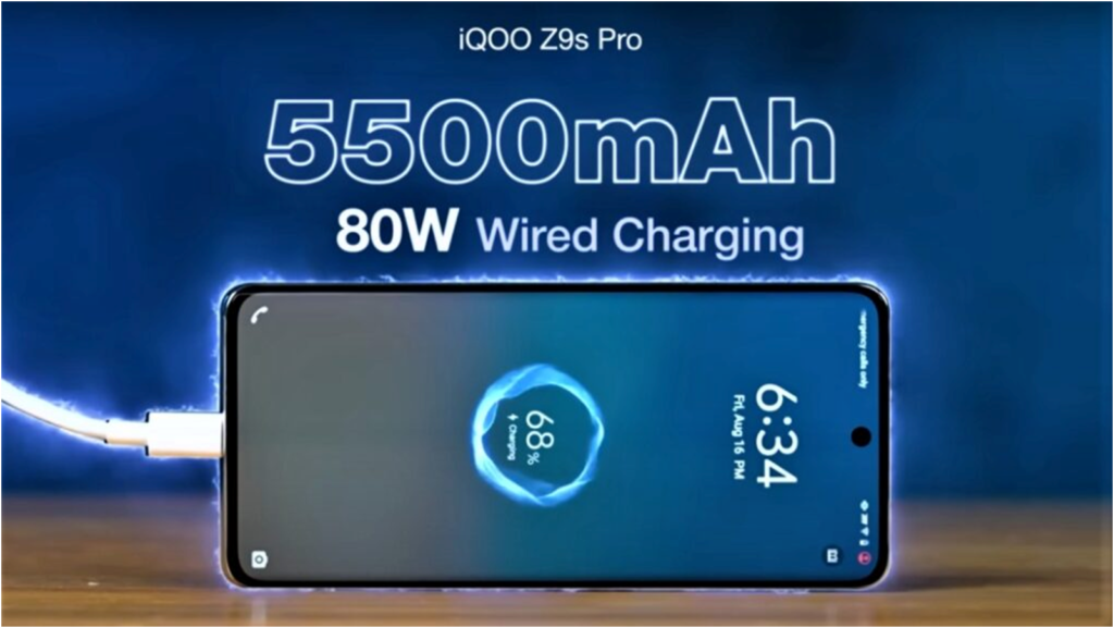 iQOO Z9s Pro Battery